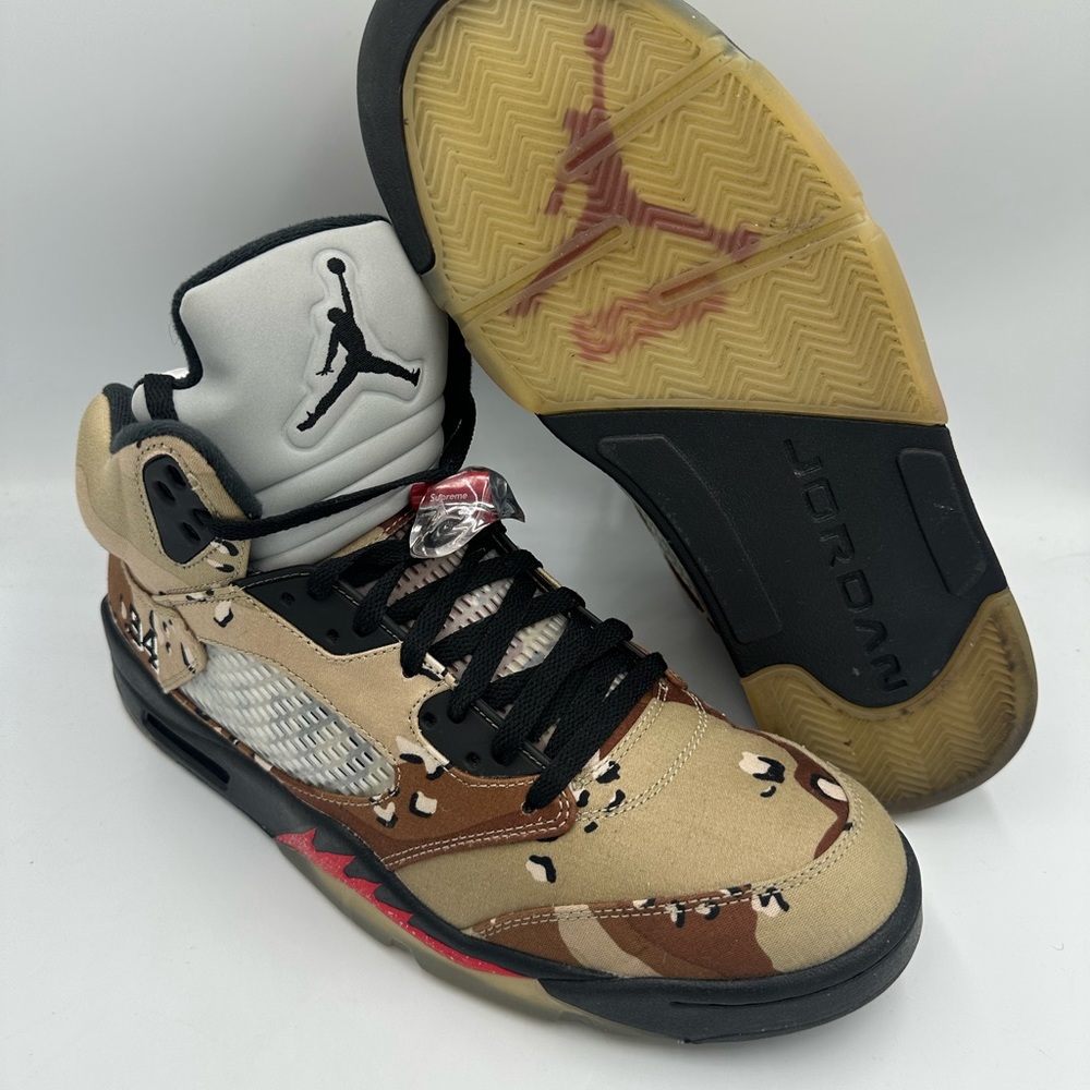 Jordan 5 Retro Supreme Desert Camo 2015